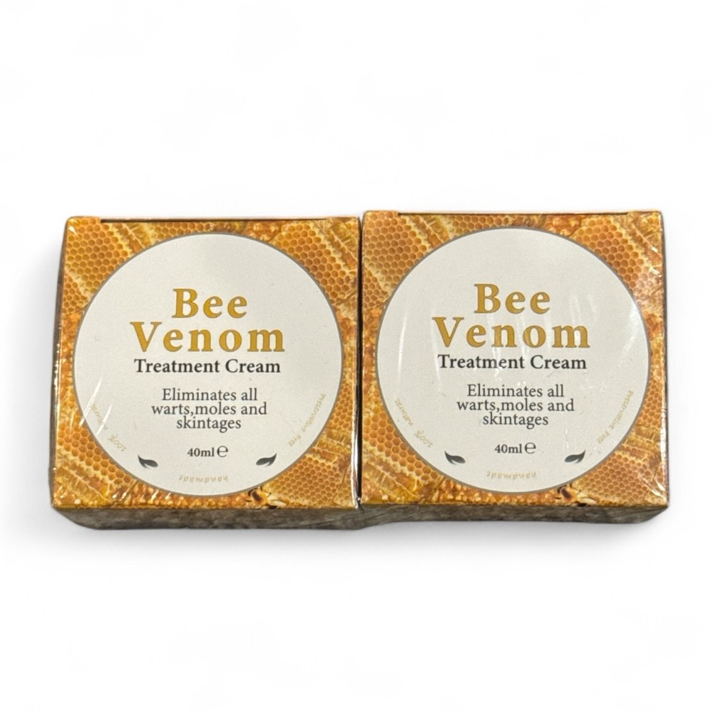 Bee Venom Skincare Treatment -skin tag/wart/mole removal 40ml Pack of 2